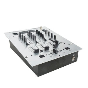 GAX-DM6 Console de mixage professionnelle 6 canaux BT Contrôleur <span class=keywords><strong>DJ</strong></span> Mixeur stéréo Système de mixage audio numérique Contrôle de vitesse avec égaliseur 3 bandes - Product Image 2