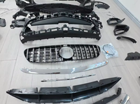 Kit carrosserie complet pour C217 S Coupé, mise à niveau au style S65 AMG, pare-chocs avant et arrière avec crochet de remorquage et clips de fixation