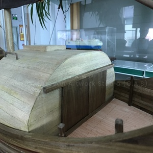 Modèle de <span class=keywords><strong>voilier</strong></span> artisanal de haute qualité, cadeau nautique personnalisé, 100 cm, modèle de <span class=keywords><strong>voilier</strong></span> FUCHUAN - Product Image 3