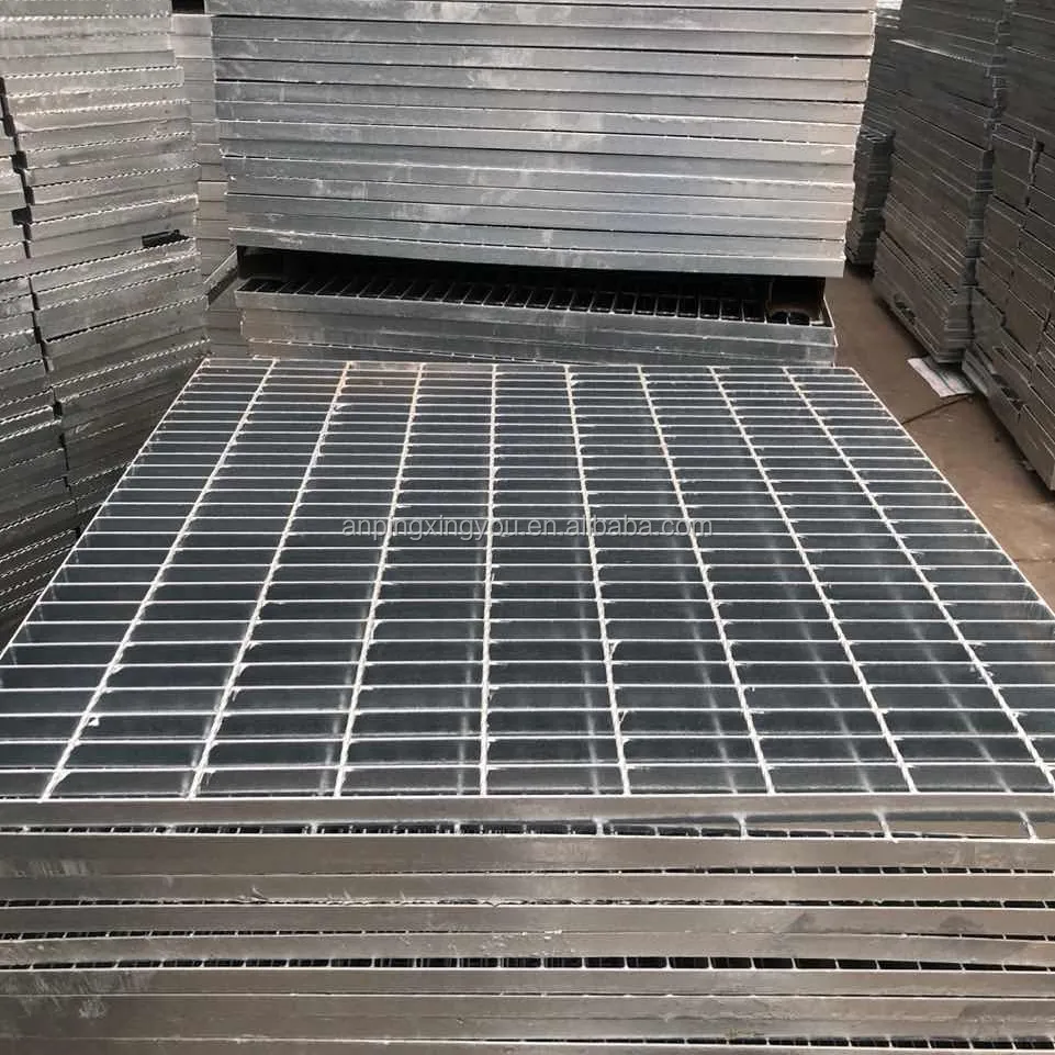 Hochleistungs-Gitter aus verzinktem Stahl Geschweißte I-Stangen-Stahlgitter preise