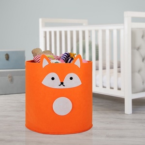 Cesta de almacenamiento de <span class=keywords><strong>ropa</strong></span> <span class=keywords><strong>sucia</strong></span> de fieltro grueso plegable <span class=keywords><strong>para</strong></span> bebé, juguetes <span class=keywords><strong>para</strong></span> niños, black Friday, 11,11 - Product Image 3