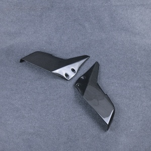 Ailerons supérieurs en fibre de carbone sèche 3K, finition brillante ou mate, pour Kawasaki H2 H2R 2015-2026 - Product Image 5