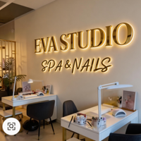 Enseigne de salon de beauté, réception, bureau, mur, logo de marque, signalétique intérieure, enseigne en acrylique 3D, enseigne personnalisée avec lettres LED pour entreprise
