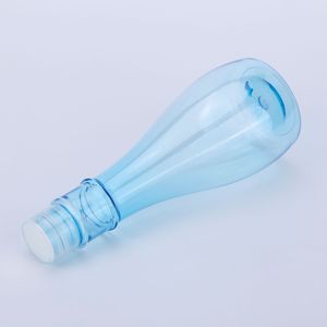 Botella cosmética personalizada de 130 ml, semitransparente, de forma irregular, con tapa de rosca para decantar suero para el cuidado de la piel. - Product Image 1