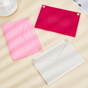 Plus de couleurs feutre sac à main organisateur insérer doublure embrayage sac fourre-tout Kit de conversion étui de rangement de luxe grande enveloppe Crossbody Wallet - Product Image 5