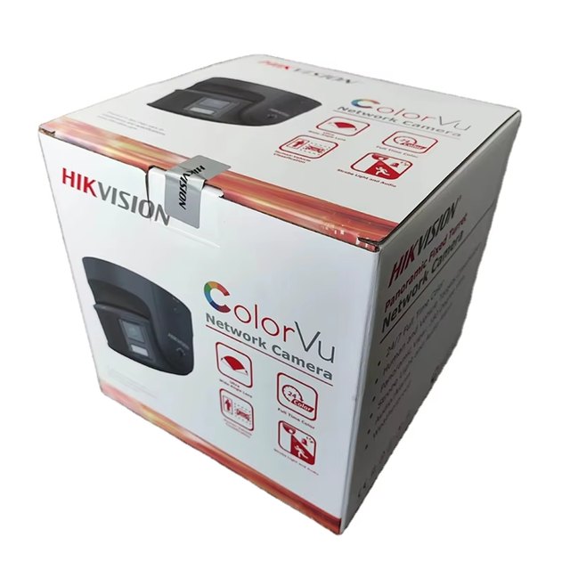 Hik DS-2CD2387G2P-LSU/SL 8MP Pan-Tilt Night Vision CMOS 4K Audio Alarm IP67 Waterproof Network Camera 4mm Lens H.265 DVR