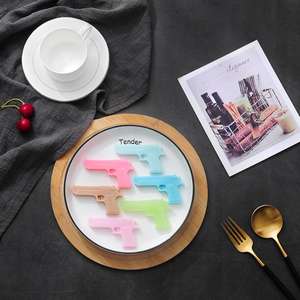 قالب ثلج على شكل مسدس، قالب ثلج إبداعي، قالب سيليكون للثلج والحلويات والشوكولاتة - Product Image 4