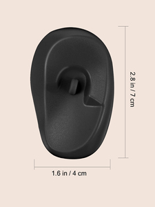 Couvre-oreilles en silicone, protège-oreilles pour teinture capillaire, protège-oreilles réutilisables pour les traitements de coloration des salons de coiffure et la douche à domicile - Product Image 2