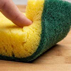 Éponge de nettoyage en cellulose hautement absorbante Tampon à récurer Multifonctionnel Cuisine Lavage de la vaisselle Ménage Durable Éponge douce - Product Image 1