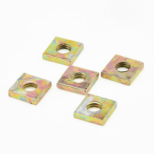 Công nghiệp lớp M6 vuông <span class=keywords><strong>Nut</strong></span> Fastener cứng thép khóa hạt vuông DIN 557 8.8 10.9 vuông hạt - Product Image 4