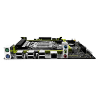 JieShuo X99 D4 Set Kit Motherboard, dengan CPU Intel LGA2011-3 Xeon E5 2630 V4 DDR4 16GB (1*16GB) 2133MHZ memori RAM NVME M.2 SATA