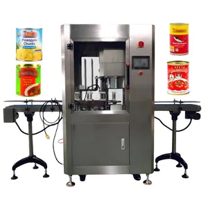 LWT Canned Fish Equipment Factory Meat Fruit Tomato Canning Machinery Tin Can Sealing Machine