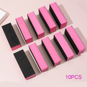 3 Sides Black Sand <b>Nail</b> Buffing Block High Elastic EVA Coarse Sand <b>Nail</b> Buffer Block Durable <b>Nail</b> <b>File</b> Manicure Pedicure Tools - Product Image 6