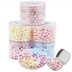 Tablet Compress Candies Small Pressed Catering Dextrose Confectionery Gelatin Free Promotion Colorful Snacks Press Candy From Ch