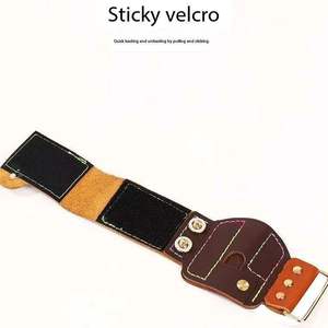 2023 दूसरी पीढ़ी के आयातित मछली शूटिंग व्हील चमड़े के लेदर वेक्रो रिस्टबैंड संरक्षण के लिए - Product Image 4