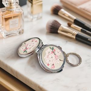 Llaveros de Espejo Sublimables Personalizados, Llaveros de Espejo DIY Hechos de Metal para Impresión a Doble Cara para un Uso Duradero - Product Image 4