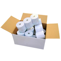 Rouleaux de papier thermique blanc MX Brand 80x80 pour imprimante thermique monocouche, pour impression de reçus personnalisés