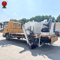Fabricant de machines de marquage routier par extrusion LXD, équipement de peinture thermique autopropulsé