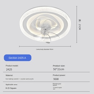 ไฟเพดาน LED หรี่แสงได้3สีแบบทันสมัยสำหรับห้องนอนห้องนั่งเล่นประหยัดพลังงานใหม่ป้องกันดวงตาจาก USB กลางแจ้ง - Product Image 6