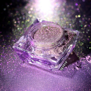 لصبغ ظلال عيون متعدد الكروم من البورسليكات والتيتانيوم من أجل الشفق السحري ، أصباغ جلدية لامعة معدنية 10-95um - Product Image 6