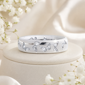 Anello a farfalla colorato per donna, anello alla moda, regalo romantico, elegante gioiello da dito - Product Image 6