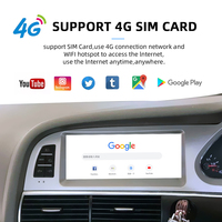 Radio para Auto Android 14 de 8.8 Pulgadas con Snapdragon 665 para AUDI A6 A6L MMI 2006-2011, Volante a la Derecha, Reproductor Multimedia con Android Auto y CarPlay