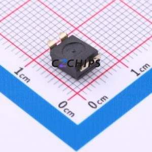 2.54-2P TPGT DIP Switch SMD Switch Flat Toggle, Raised Type Single Pole Single Throw 2 Gull Wing Type - Product Image 2