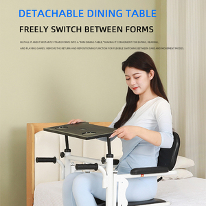 Silla de Ruedas Hidráulica de Transferencia 180 °   Asiento Abierto para Personas <span class=keywords><strong>Mayores</strong></span>, Embarazadas, Discapacitadas, Cuidado en el Hogar, Baño, Inodoro, <span class=keywords><strong>Asistencia</strong></span> - Product Image 2