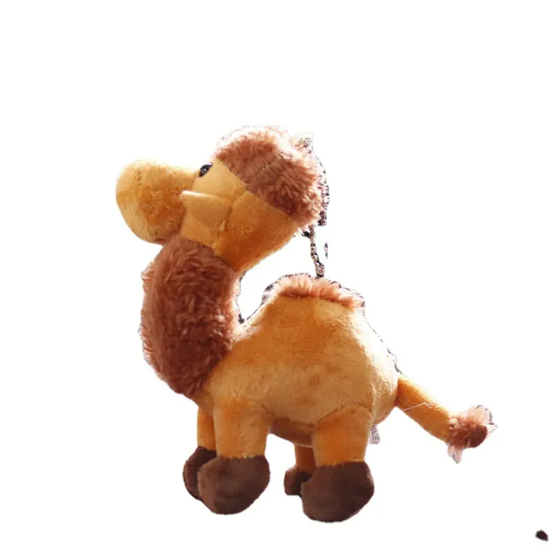 Yumuşak pamuk ayakta alpaka oyuncaklar dolması peluş bebek anahtarlık gökkuşağı at deve hayvanlar anahtarlıklar