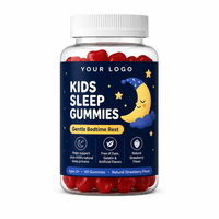 Gummies pour le sommeil des enfants, marque privée OEM, formule personnalisée, pour la nuit, 60 unités