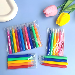 Set <span class=keywords><strong>di</strong></span> Pennarelli Portatili Mini Multicolore a Punta Fine per Bambini, Cancelleria Scolastica, <span class=keywords><strong>Disegno</strong></span>, Scrapbooking, Materiali Artistici - Product Image 1