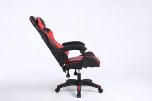 Chaise élévatrice de refroidissement en cuir PU bon marché en gros Chaise de jeu avec élévateur à gaz à 2 étages Hauteur réglable <span class=keywords><strong>Noir</strong></span> <span class=keywords><strong>et</strong></span> <span class=keywords><strong>rouge</strong></span> pour les joueurs - Product Image 6