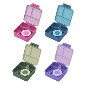 Cung Cấp Nhà Máy Sản Phẩm Đồ Gia Dụng Kid Hộp Ăn Trưa Để Lưu Trữ Thực Phẩm Bento Box Nhựa Cho Trường Dã Ngoại Ngoài Trời Trang Chủ