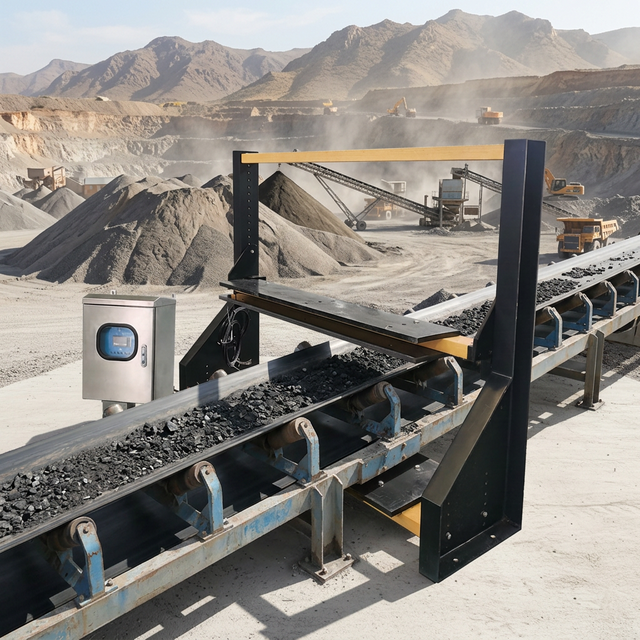 Metal Detector Machine Balanced Coil 10-95%RH Humidity Resistance for Belt Conveyor Stable Mining Operation Safety