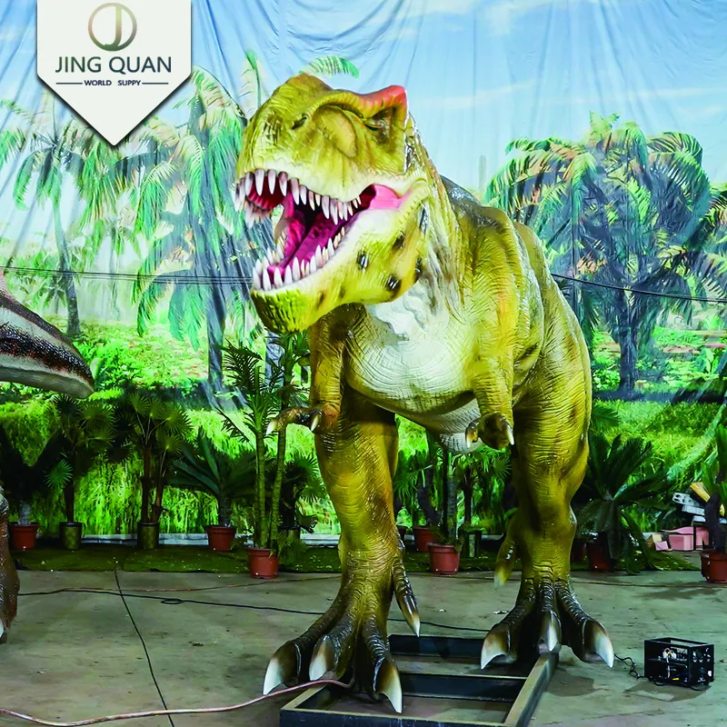 Tyrannosaurus Dinosaur World Theme Park Amusement Animatronic Models Robotic Walking Animals Dinosaurs Waterproof