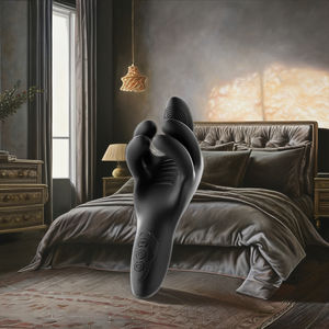 自動10振動シリコーンディルド成人男性マスターベーター10周波数クリップセックスおもちゃ - Product Image 3