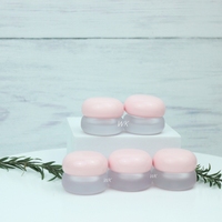 Nouveau design 2026 – Pot vide de 10 g pour baume à lèvres, crème visage, forme ovale, pots à fond de teint pour cosmétiques
