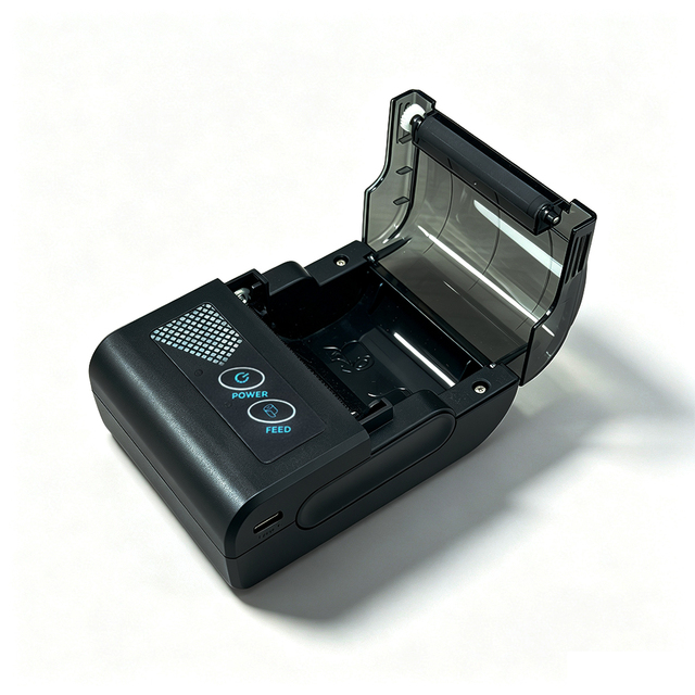 Mobile Thermal Receipt Printer Mini Bill Printer with 2000mAh BatteryPrinting for Retail Shop Restaurant Logistics Supermarket
