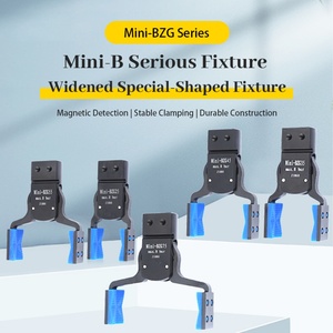 Pinza Neumática Serie Mini-B J-1080, Accesorio de Sujeción Ampliado de Forma Especial con Detección Magnética y Sujeción Estable - Product Image 6
