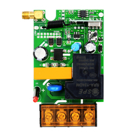 AC220V 1 Canal 315 433MHz Pompe à Eau Universel RF Mini Relais Sans Fil Télécommande Commutateur Récepteur Module