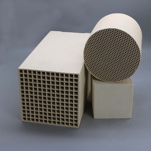 工业车辆排气蜂窝陶瓷过滤器7.5mm三元催化单体耐磨氧化铝堇青石 - Product Image 5