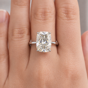 Anillo de Diamantes de Color Fantasía Premium con Forma de Flor para Mujer, Joyería Elegante con Brillo para Compromiso - Product Image 4