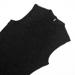 Viviblook J26JP029 Combinaison une pièce sexy sans manches, ajustée, transparente, dos nu, en dentelle, pour femme, nouvelle collection, idéale pour les soirées - Product Image 5