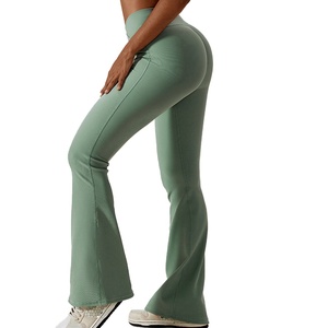 Leggings de Yoga Personalizables para Mujer, Tallas Grandes, Cintura Elástica, Transpirables, Ecológicos, de Poliéster/Algodón, para Deporte y Running - Product Image 2
