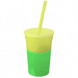 Hot Selling <b>Plastic</b> Stadium Mood Color Changing <b>Drinking</b> <b>Cup</b> With Lid - Product Image 4