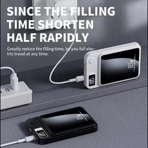 <span class=keywords><strong>ราคา</strong></span>โรงงานปี 2026 พาวเวอร์แบงค์ไร้สายแบบแม่เหล็กพกพาสำหรับโทรศัพท์มือถือ ความจุ 20000mAh กำลังไฟ 22.5W รองรับการชาร์จเร็ว 15W - Product Image 6