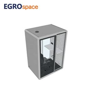 EGROspace Модульная звукоизолированная переносная кабина для одного человека, офисная телефонная будка, офисный модуль для работы в помещении - Product Image 4