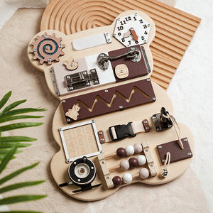 Juego de Mesa de Madera con Diseño de Oso para Niños, Personalizado, Montessori, Educativo, Sensorial, para Actividades Infantiles - Product Image 1