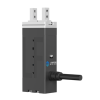 Gripper Elektrik 6mm Stroke 15-60N Gaya Dapat Diatur 24VDC Plug & Play Mini Parallel Gripper Menggantikan Pneumatik untuk Lengan Robot