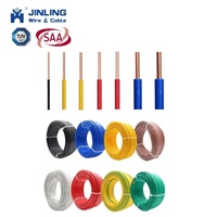 Gebäude- und Hauskabel BVR 4mm 6mm Einadrig PVC-Isoliert Flexibles Kabel Elektrisches 1,5mm 2,5mm Kabel